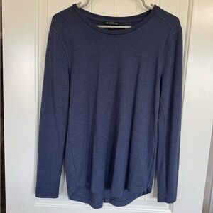 J. Crew Navy Long Sleeve Tee – Soft Fabric, Relaxed Fit | Small